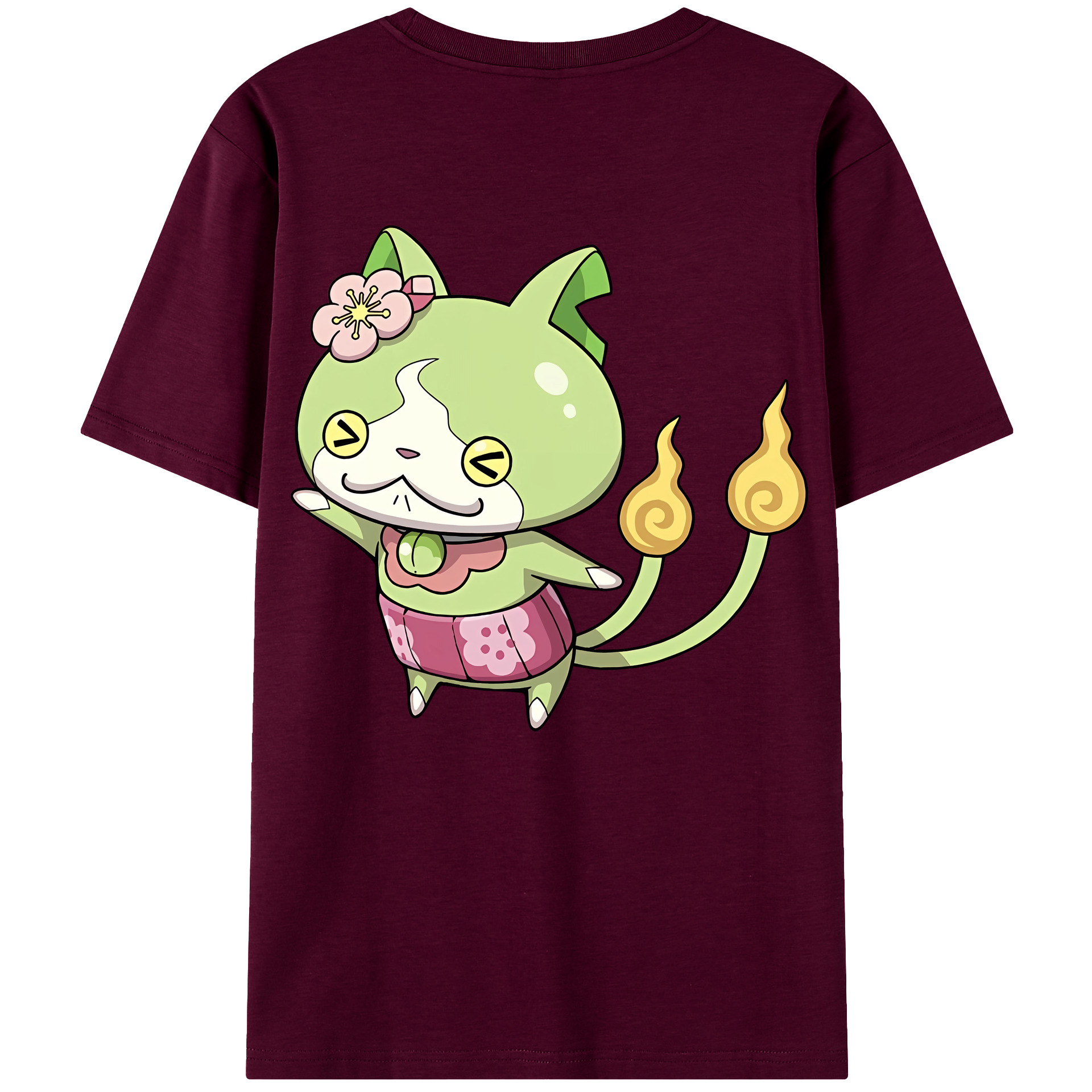 （画像用） 妖怪ウォッチ Yo-kai Watch レディース半袖Tシャツ(バックプリント)